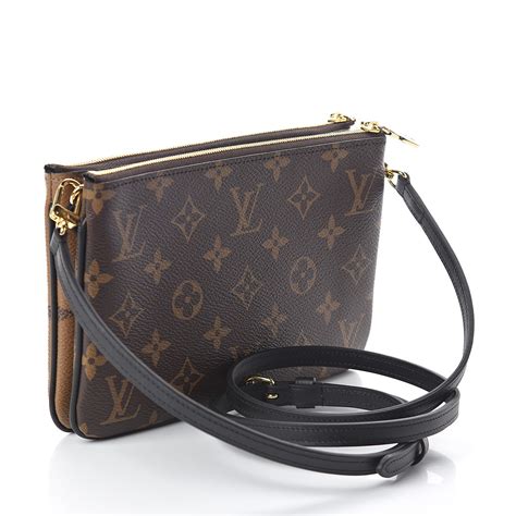 portafoglio doppia zip louis vuitton|louis vuitton monogram pochette.